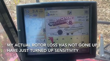 AFS Harvest Command sensitivity adjustment demo
