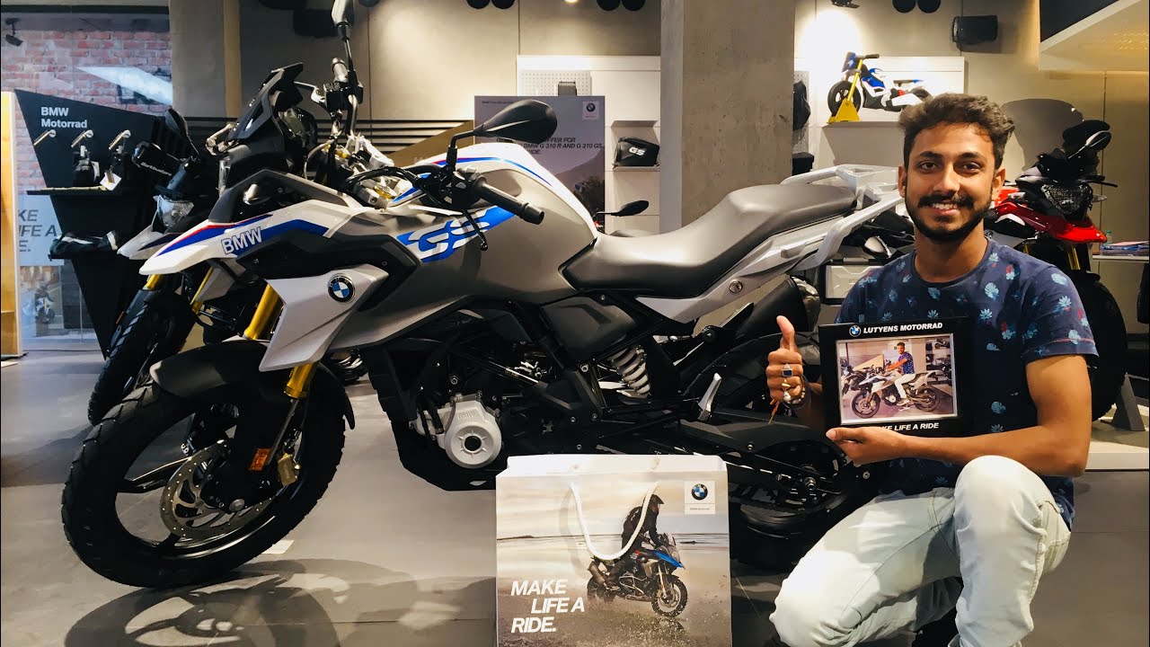 Taking BMW Bike Delivery - YouTube