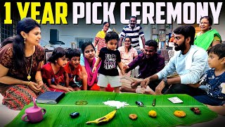 BABY Davina's ONE Year PICK Ceremony | DAN JR VLOGS