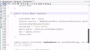 jsp QLSach 07 Hibernate gio hang 01