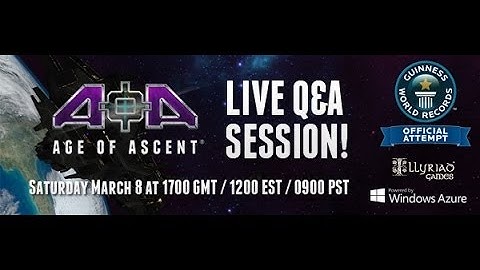 Age of Ascent Developer Q&A!