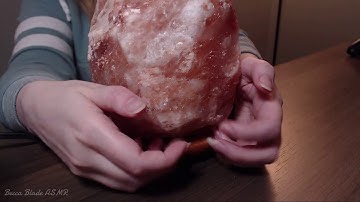 ASMR Fast Tapping/Scratching on Himalayan Salt Lamp -No Talking
