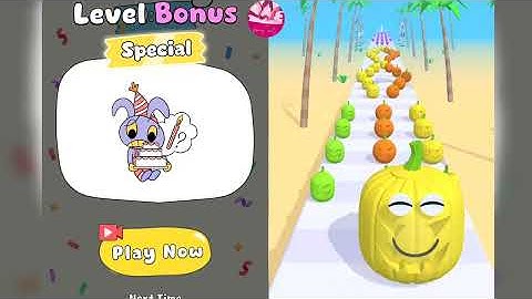 Help Monster 3 Tricky Puzzle vs Juice Run - Satisfying ASMR Gameplay All Levels