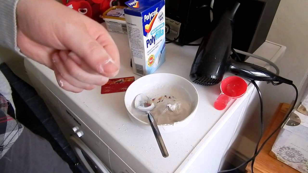 DIY Filling small holes in walls and ceilings YouTube