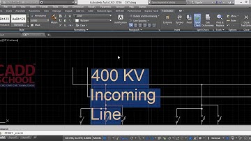 AutoCAD Electrical Tutorials - Single Line Diagram Part 2