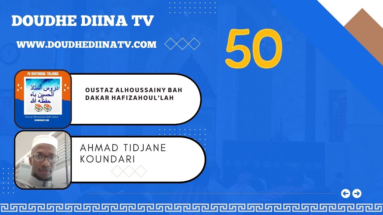 🔘𝐅𝐢𝐢 𝐑𝐞𝐧𝐭𝐢𝐧𝐠𝐨𝐥 𝐞𝐭 𝐓𝐢𝐝𝐣𝐚𝐧𝐢𝐲𝐚 (𝐐𝐮𝐞𝐥𝐥𝐞 𝐞𝐬𝐭 𝐭𝐚 𝐦𝐞́𝐭𝐡𝐨𝐝𝐞 𝐝𝐞 𝐬𝐲𝐧𝐭𝐡𝐞̀𝐬𝐞 𝐞𝐭 𝐝𝐞 𝐫𝐞́𝐩𝐨𝐧𝐬𝐞 𝐢𝐜𝐢 𝐨̂ 𝐭𝐨𝐢  𝐟𝐫𝐞̀𝐫𝐞?)