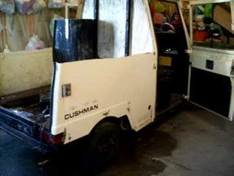 ken starts the cushman