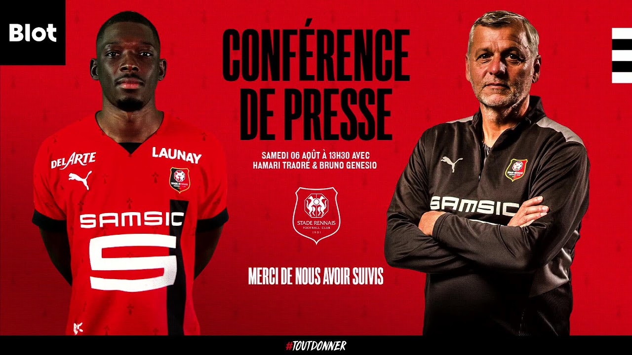 J1 | #SRFCFCL - Conférence de presse d'avant-match