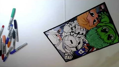 Let's color the Avengers!