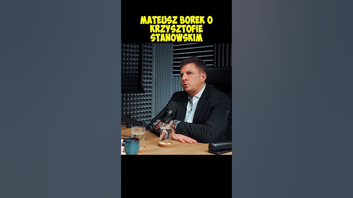 MATEUSZ BOREK O KRZYSZTOFIE STANOWSKIM #kanałsportowy #borek  #stanowski