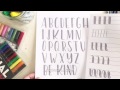 Brush Lettering Practice Sheets Printable