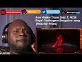Alan Walker 'Team Side' ft. RCB | Royal Challengers Bengaluru song | REACTION