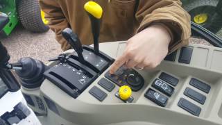Mt Horeb, WI: Load Match, Motion Match, Cruise Control on a John Deere 3R Compact Tractor