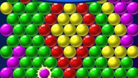 Bubble Shooter - #AndroidGameplay level 206 Bubble Shooting #PuzzleGame Must watch