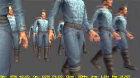 FreshEngine PSP game engine : skinmeshes