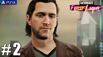 Infamous: First Light - PS4 Playthrough 1080p PART 2