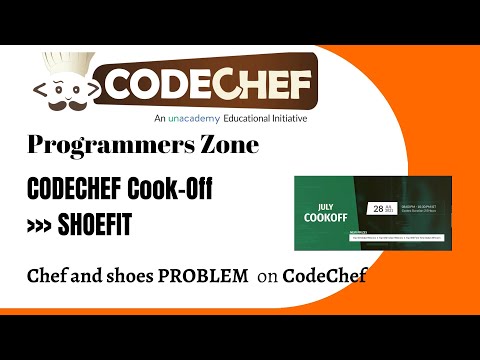 Shoe Fit (SHOEFIT) CodeChef July Cook-Off 2021 Division 3 - JULY COOK-OFF 2021 DIVISION 3 (RATED)