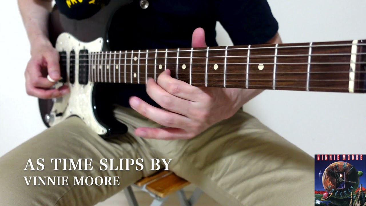 地味に難曲】Vinnie Moore - As Time Slips By - Guitar Cover - YouTube