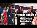 Priyanka chopra  nick jonas leave india  desiblitz
