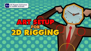 Art Setup for 2D Rigging in Adobe Animate