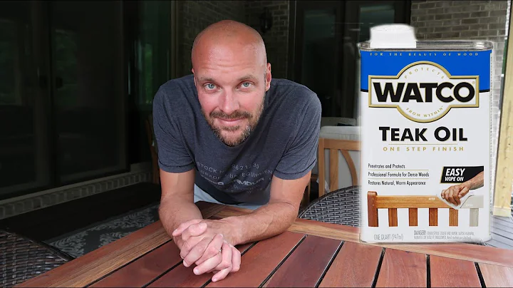 Revitalize Your Outdoor Teak Furniture with Watco Teak Oil