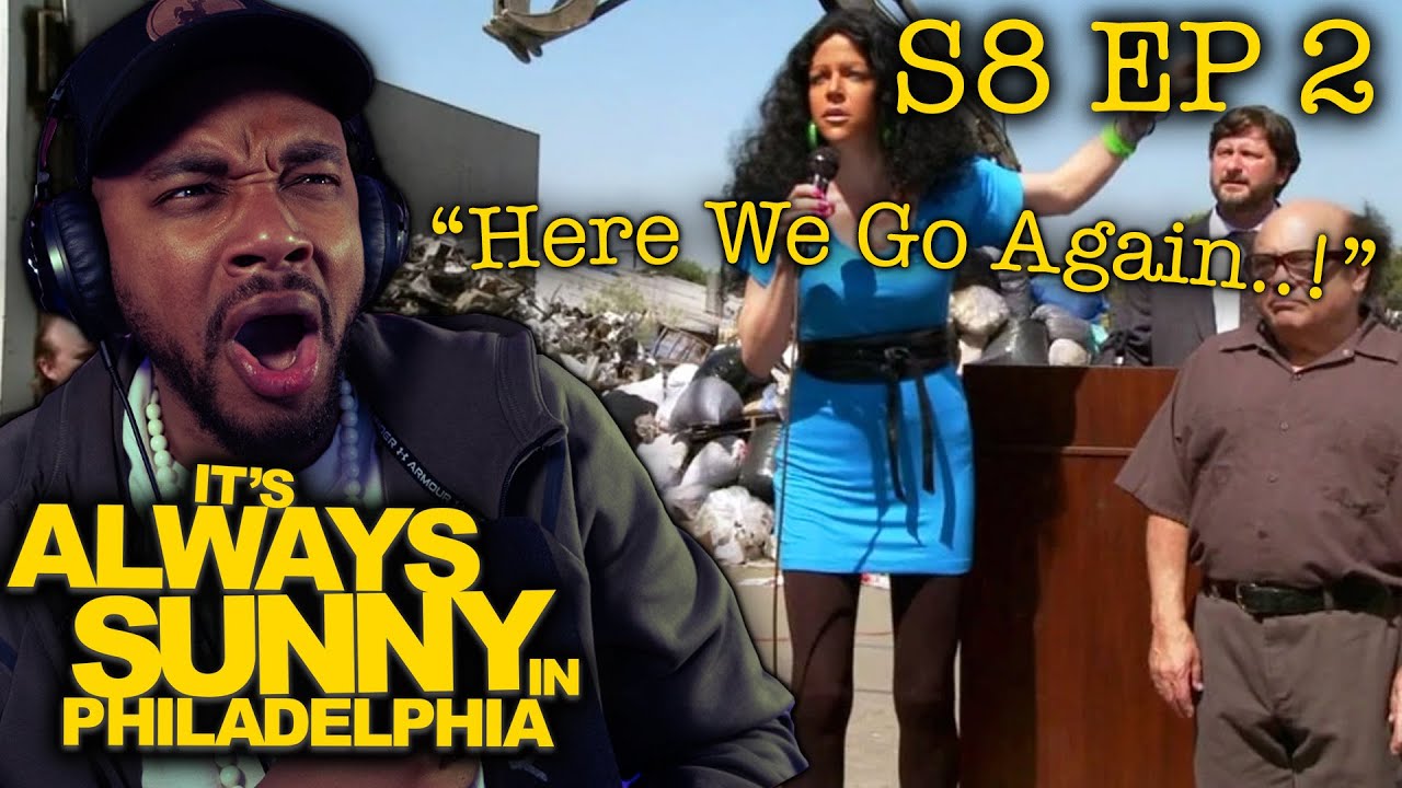 FILMMAKER REACTS It's Always Sunny Season 8 Episode 2: The Gang Recycles Their Trash