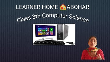 class-8th computer science , Chapter -1 Typing Tutor