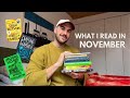 November reading wrap up | Classics, litfic, horror &amp; more