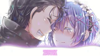 Nightcore - Answer (Lyrics)