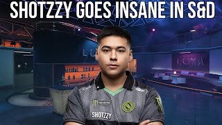 Shotzzy Drops 5 K/D In Ranked S&D With Diagram (Crazy 1v4 clutch)