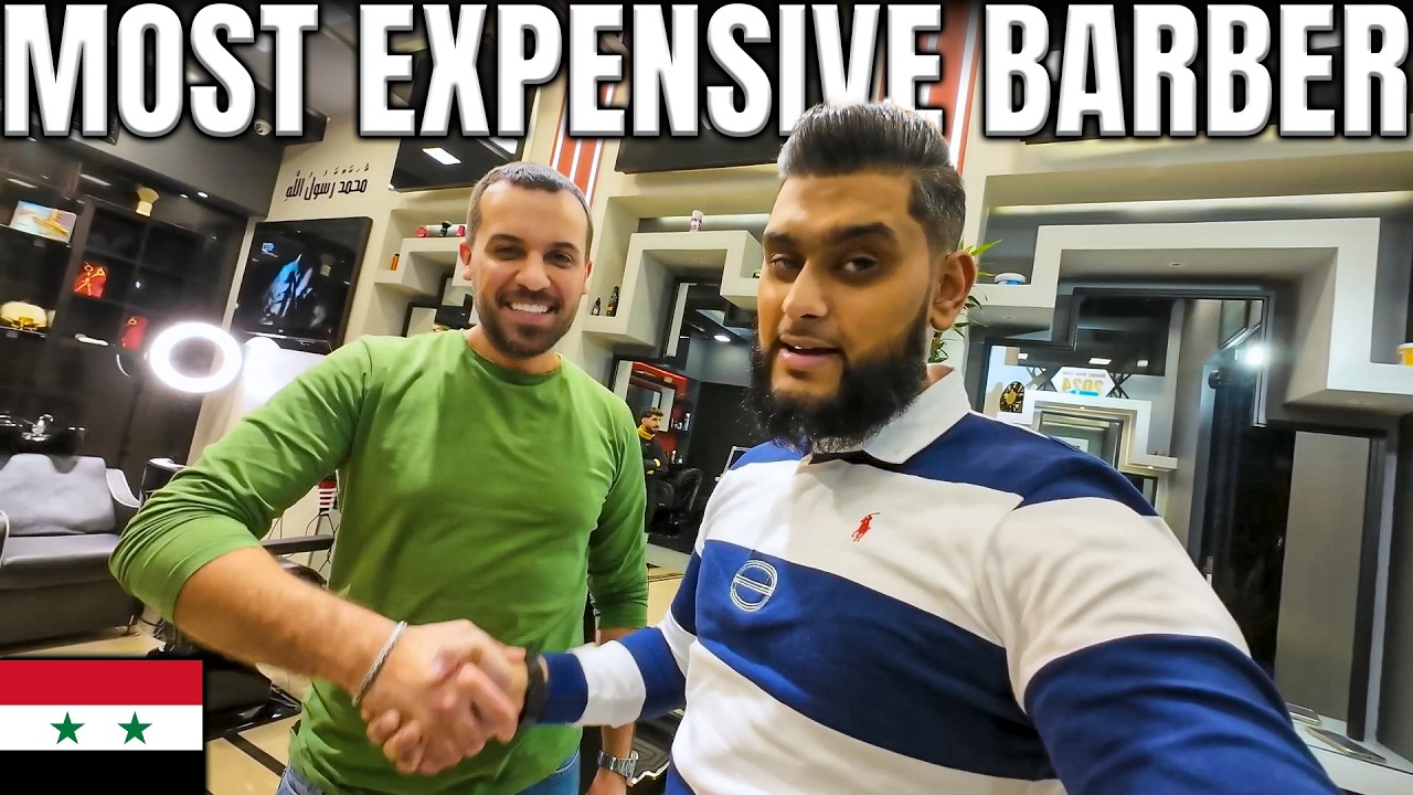 The Ultimate VIP Haircut Experience in Damascus! ✂️🌟