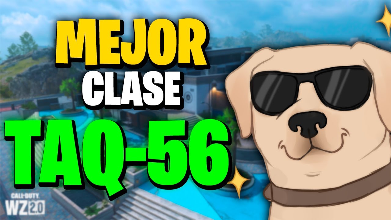 MEJOR CLASE de la TAQ 56 (MEJOR FUSIL para SOLOS y DUOS) en warzone 2.0 ...