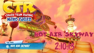 Crash Team Racing: Nitro-Fueled - Hot Air Skyway 2:10.13
