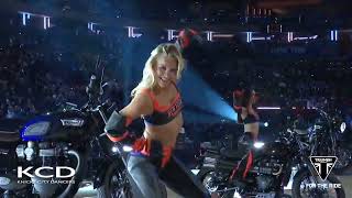 Triumph Stealth Editions with Knicks City Dancers Opening Night 2023 Video