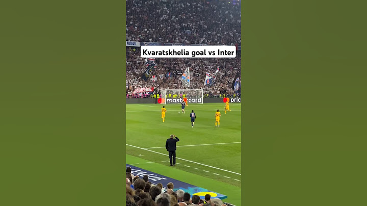 Kvaratskhelia goal vs Inter
