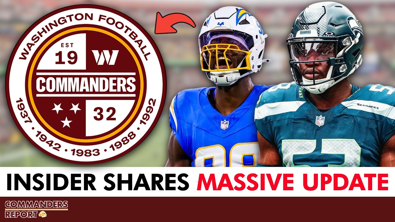 A Commanders Insider Just Provided Fans A MASSIVE UPDATE On Washington’s Free Agency Plans In 2026…