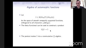 Gal Dor (TAU): Algebraic structures on automorphic L-functions