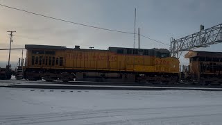 UP #2588 Lead’s The UP IG4SE Through Southwest Road 1/26/2025.