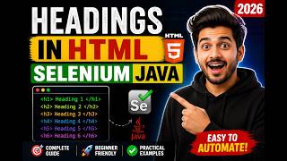 29. Headings in HTML (Selenium Java 2026)