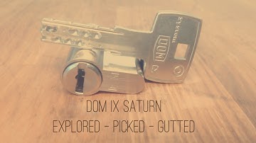 (11) DOM ix Saturn explored, picked and gutted