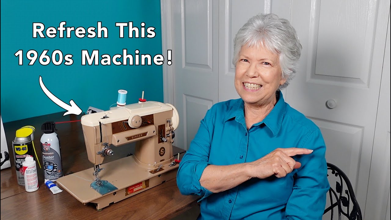 How to Unstick the Knobs on a Singer 401 Sewing Machine - Mother Daughter  Projects