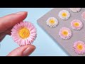 紙で作る可愛いディジーの花｜ペーパーフラワー｜How to make paper flower daisy