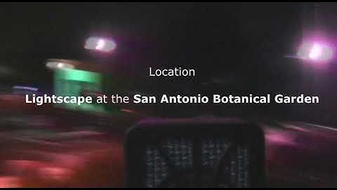 Lite2Sound Photodiode Field Recordings 1: Lightscape at the San Antonio Botanical Garden