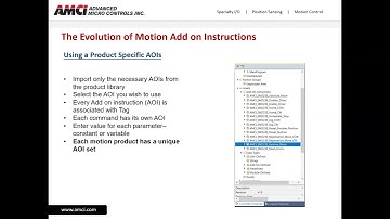 Using Third Party Motion Add-On Instructions (AOI