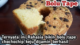 Resep Bolu Tape Keju Chochochips Lembut Tidak Berminyak Dan Anti Gagal