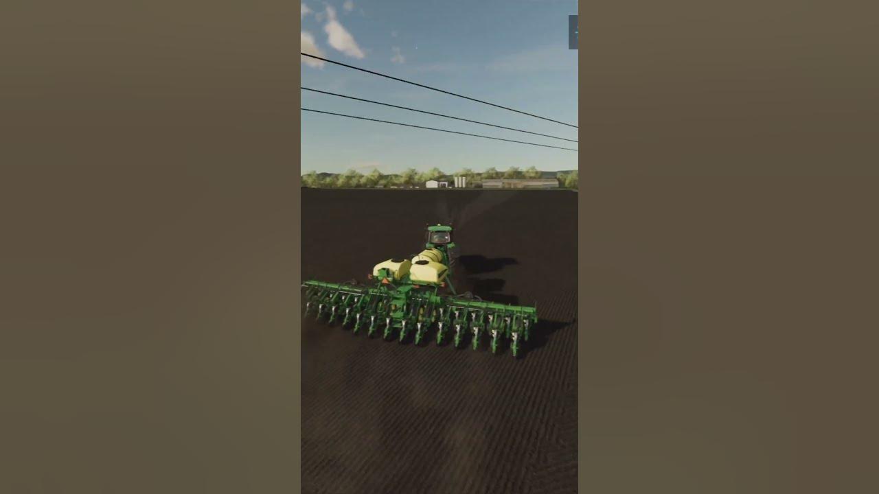 Sunny Day For Planting Sunflower FS22 shorts YouTube