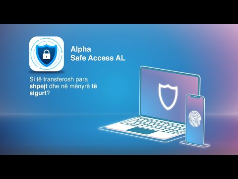 Si të kryejmë transferta të sigurta me Alpha Safe Access AL në Alpha e-Banking?