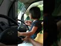 Kk ceyren belajar nyetir mobil🤣🤣🤣