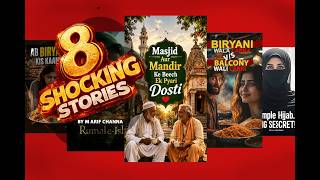 8 Shocking Stories 😱 | Emotional, Sad &amp; Heart Touching Short Stories Compilation | Urdu/Hindi