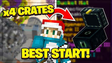 OPENING X4 MONTHLY CRATES + GETTING SO MANY KILLS IN A GODSET!!!??? | Minecraft Factions (PVPWARS)
